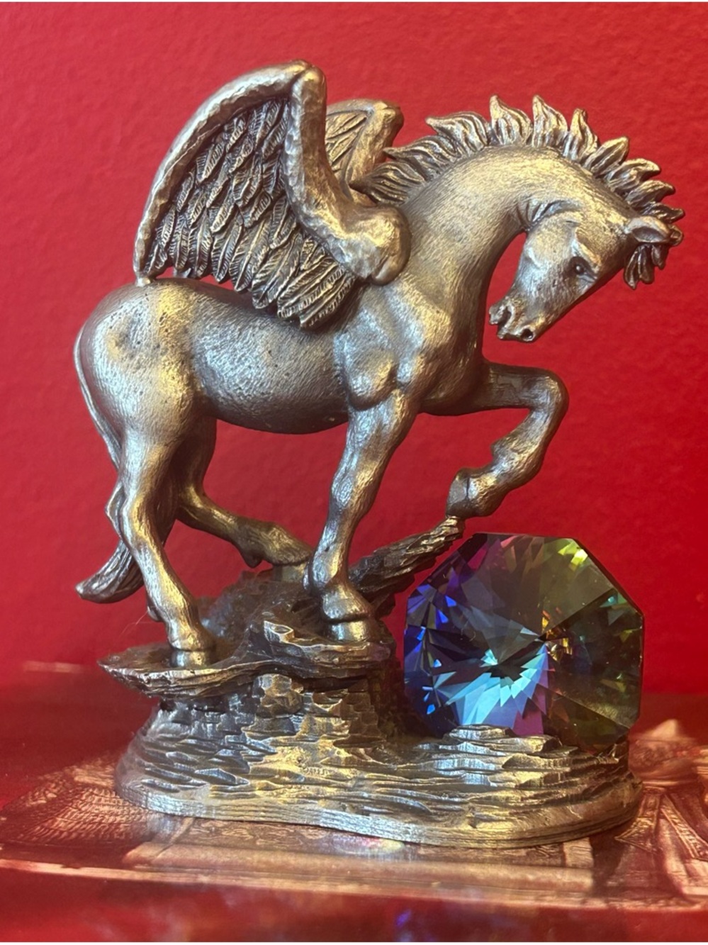 The Tudor Mint “Proud Pegasus” Pewter Figure Myth and Magic Collection